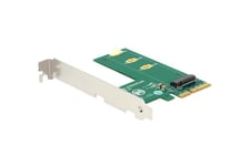 Delock PCI Express x4 Card > 1 x internal NVMe M.2 Key M - lagringskontrol - M.2 Card - PCIe 3.0 x4
