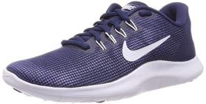 Nike Flex 2018 RN, Sneakers Basses Homme, Multicolore (Midnight Navy/White/Blue Recall 001), 40 EU