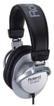 Roland RH-200S Silver Stereo Headphones w/Tracking# from Japan New