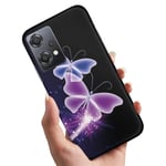 OnePlus Nord CE 2 Lite 5G - Skal/Mobilskal Lila Fjärilar