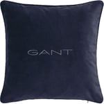 Gant Home Velvet Putetrekk 50x50 cm, Marine Bomull