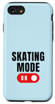 Coque pour iPhone SE (2020) / 7 / 8 Mode patinage sur patin à glace - Cadeau - Design graphique