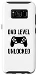 Coque pour Galaxy S8 Dad Level Unlocked Gamer Soon To Be Father Jeu vidéo