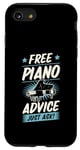Coque pour iPhone SE (2020) / 7 / 8 Pour un instructeur de piano - Conseils de piano gratuits - Il suffit de demander