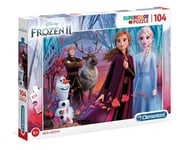 Disney Frozen Frost II Super color pussel 2 104 bitar