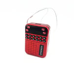 C-865 Portable Mini FM Radio haut-parleur lecteur de musique TF carte USB pour PC iPod téléphone avec affichage de LED danse extérieure mp3 HiFi