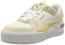 PUMA Women's CALI SPORT VARSITY WN'S Sneaker, White-Peyote-Ivory Glow, 8.5 UK