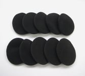 10 Ear Cushions for Plantronics Audio 60 70 80 400 470 628 DSP300 LS1 PC Headset