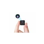 ME - Mini caméra de surveillance infrarouge intelligente sans fil vision 170° 4K hd 1080P wifi et dv, jour/nuit + Micro sd 128GO