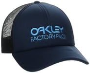 Oakley Men's Factory Pilot Trucker Hat Cap, Fathom, One Size