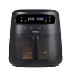 Tower Vortx Vizion Air Fryer with Colour LCD Digital Display  6L - Black