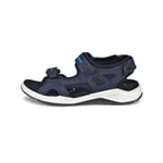 ECCO X-Trinsic K Flat Sandal Blå 31 - Återhämtningsskor för löpare