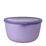 Mepal - Bol Multifonction Cirqula Rond - Boîte Conservation Alimentaire avec Couvercle - Convient comme Boîte de Hermétique pour le Réfrigérateur, Micro-ondes & Congélateur - 3000 ml - Vivid lilac