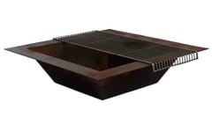 Brafab - Kummin Grillinsats 80x80 cm Corten