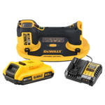 Sugkopp för glaslyft DeWalt DCE590D1T-QW; 120 kg; 18 V; 1x2,0 Ah batt.