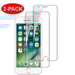 2-Pack - iPhone SE (2020) - Härdat Glas Skärmskydd