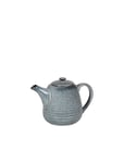 Te-Potte Til Én 'Nordic Sea' Stentøj Home Tableware Jugs & Carafes Teapots Blue Broste Copenhagen