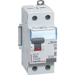 DX3 RCCB jordfelsbrytare 63A 2P 30mA typ-A 2M 10kA