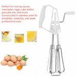 Manual Hand Held Rotary Kitchen Whisk Mixer Cooking Tool Egg Beater Blender