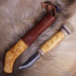 Puukko Wood Jewel Vuolupuukko visakoivutupella 23VV 7.5cm