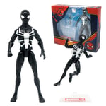 ZD Toys Marvel Black Spider-Man Venom Toy 7'' PVC Action Figure Model Kid Gift
