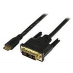 Startech Mini HDMI (19 pin) Male Plug to DVI-D (19 pin) Male Plug DisplayPort Ca