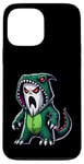 Costume de fantôme portant un dinosaure pour Halloween Cosplay T-Rex Coque pour iPhone 13 Pro Max