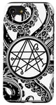 iPhone SE (2020) / 7 / 8 Geometric Lovecraftian Necronomicon Sigil & Black Tentacles Case