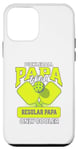 Coque pour iPhone 12 mini Pickleball Papa Like a regular Papa only cooler Funny