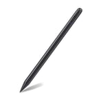 MoKo Stylus Pen with Palm Rejection Active Stylus Pencil Rechargeable fit Apple 2021 iPad mini 6th Generation, iPad 8th/9th Gen 2021 iPad Pro 11/12.9 Inch (2018-2021),iPad Air 4th, iPad 6/7th - Black