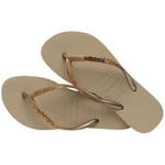 Havaianas Slim Glitter II Guld Strl 37/38 Dam