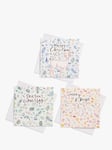 John Lewis Merry & Bright Mini Cube Charity Christmas Cards, Box of 30