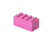 LEGO Förvaring Mini 8 Medium Rosa 40121739