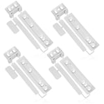 Integrated Door Mount Bracket Slider x 4 for ZANUSSI Fridge Freezer (Pack of 4)