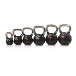 NF Kettlebells Gummi/Chromehandtag - 32kg