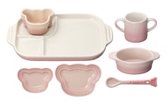 Le Creuset Tableware Set Baby Tablewear Set Milky Pink