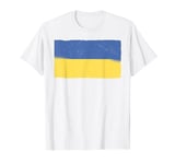 Ukraine Flag Grunge Ukrainian Flag Patriotic Mens Kids Women T-Shirt