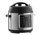 CROCK-POT Turbo Express CSC062 Pressure Cooker - Stainless Steel, Stainless Steel