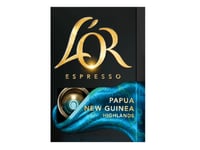 L''or Espresso Papua, Kaffekapslar, Espresso, Nespresso, 10 Koppar, 52 G, Låda