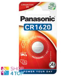 PANASONIC CR1620 LITHIUM BATTERY 3V CELL COIN BUTTON 1BL BLISTER EXP 2030 NEW