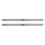 2 st/set 342x17mm kallvalsad stål lådskena kullager glid för skåp sidobord