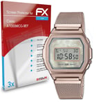 atFoliX 3x Screen Protection Film for Casio A1000MCG-9EF Screen Protector clear