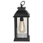 Luxform batteridrevet LED-lanterne Black Lantern T10-lys