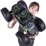 MIEMIE 1:14 High Speed RC Large Feet Remote Control Car Double Motor 2.4Ghz Radio Controlled Race Buggy Hobby Racing Truck Off Road Electric Monster Truck Rocks Crawler For Kids Gift Easter