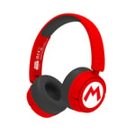 OTL Technologies SM1016 Super Mario Wireless Kids Headphones - Red (US IMPORT)