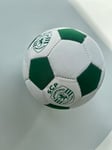 Sporting Portugal Mini Ballon en Mousse Blanc avec écusson