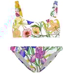 MC2 Saint Barth Blommig Bikini Vit | Vit | 10 years