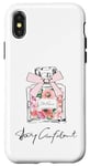 iPhone X/XS Stay Confident Flowers In Perfume Bottle For Women's & Girls Case
