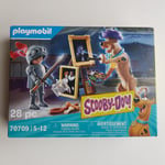 Playmobil 70709 Scooby-Doo! Artist Painter Knight Art Playset 28 Pcs NEW