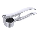 Garlic Press，Stainless Garlic Press，Easy to Clean and Highly Durable Kitchen Premium Garlic Press，Walnut Clip & Fish Scale Scraper ，Easy to Clean and Highly Durable
